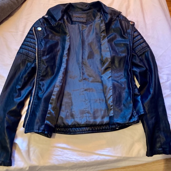 Blank NYC Leather Jacket- Small - Picture 4 of 5